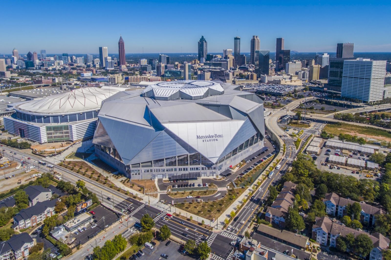 Mercedes-Benz Stadium Exterior