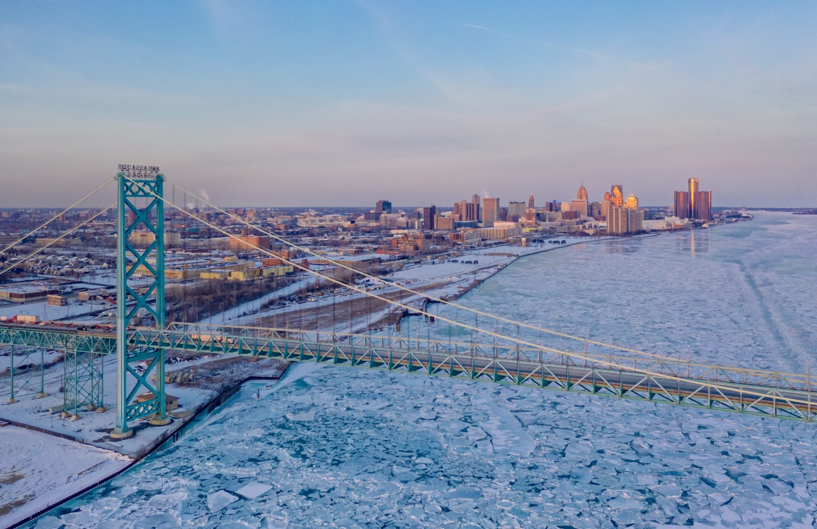 Ambassador Bridge Span
