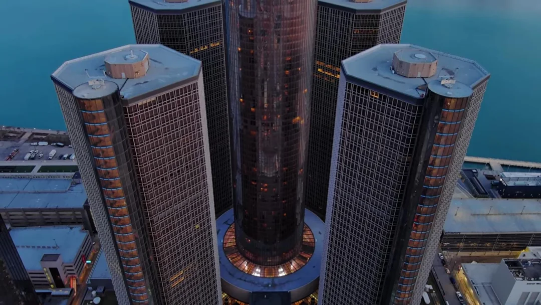 Renaissance Center Skyline