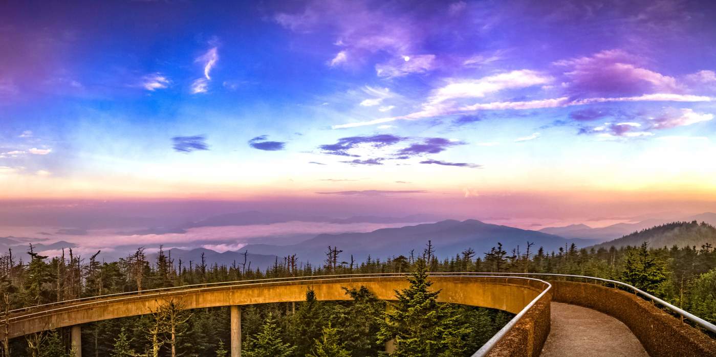 Clingmans Dome Observation Tower