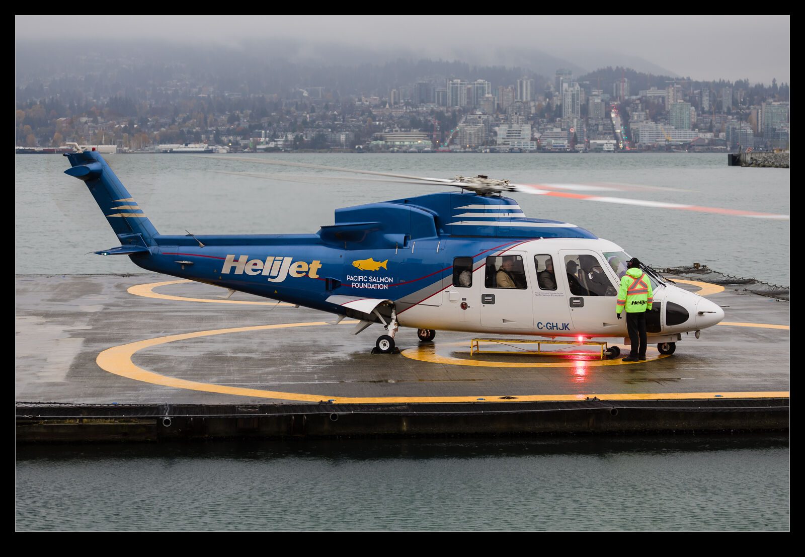 Vancouver Harbour Heliport Observation Deck