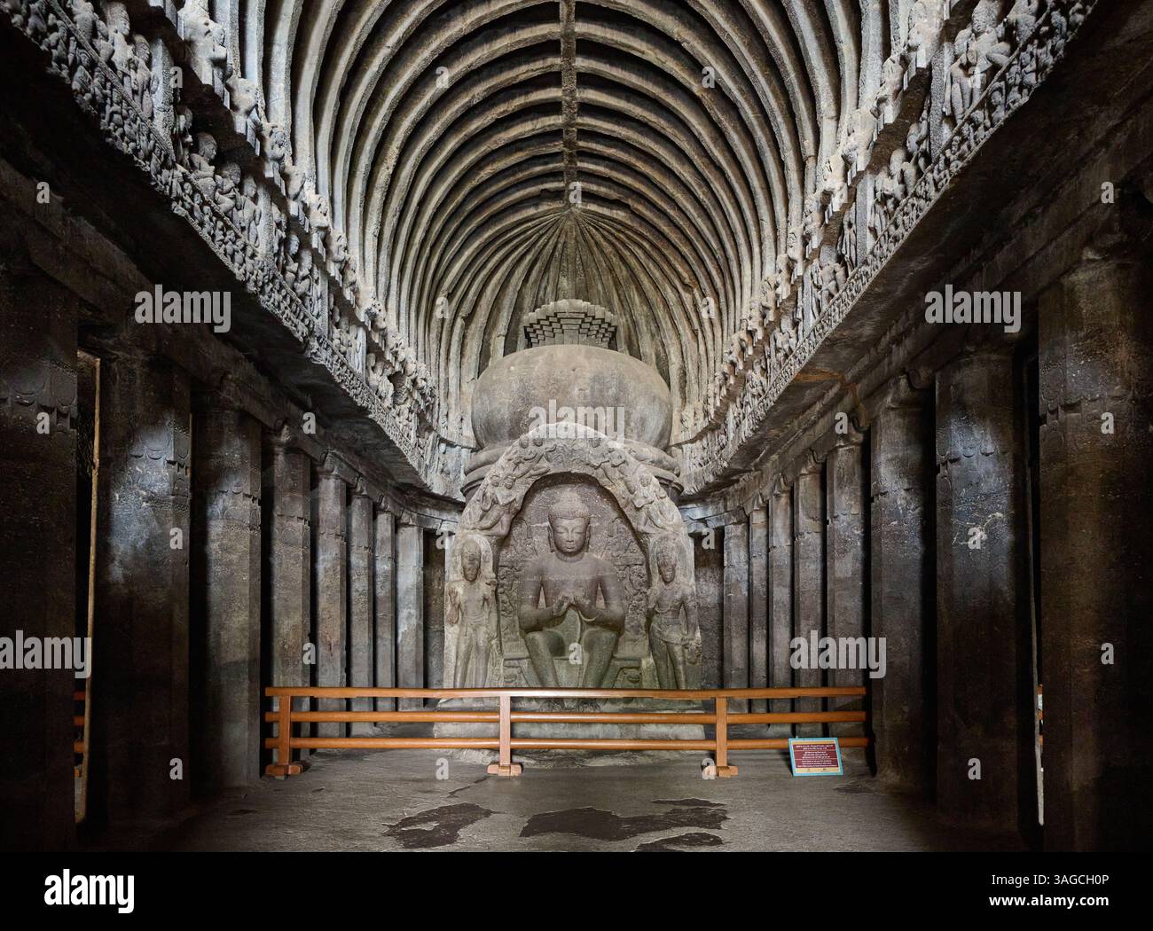Cave 10 Vishvakarma Chaitya Interior