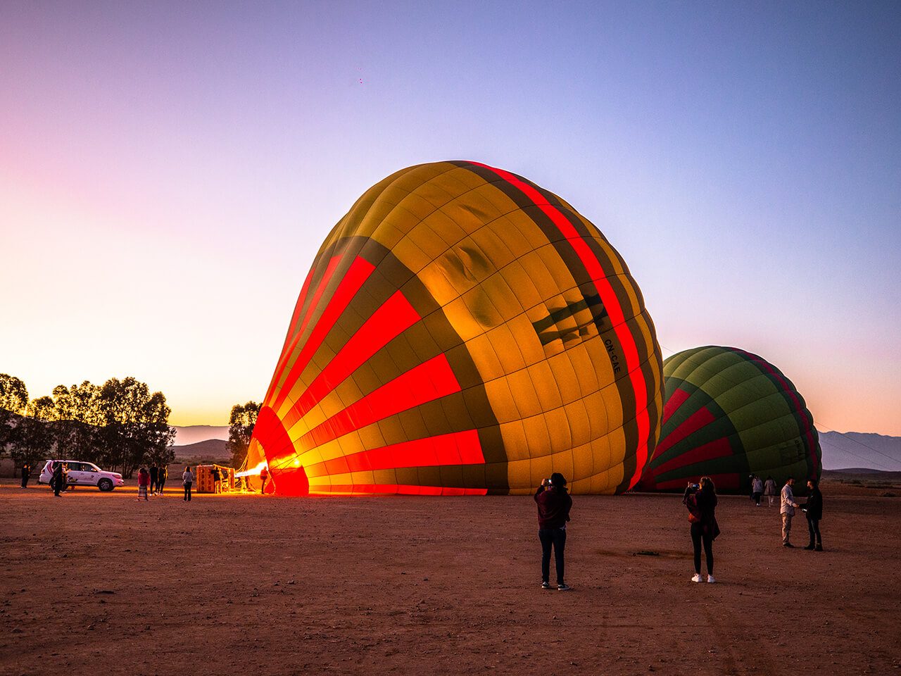 Inflation Field Launch Site