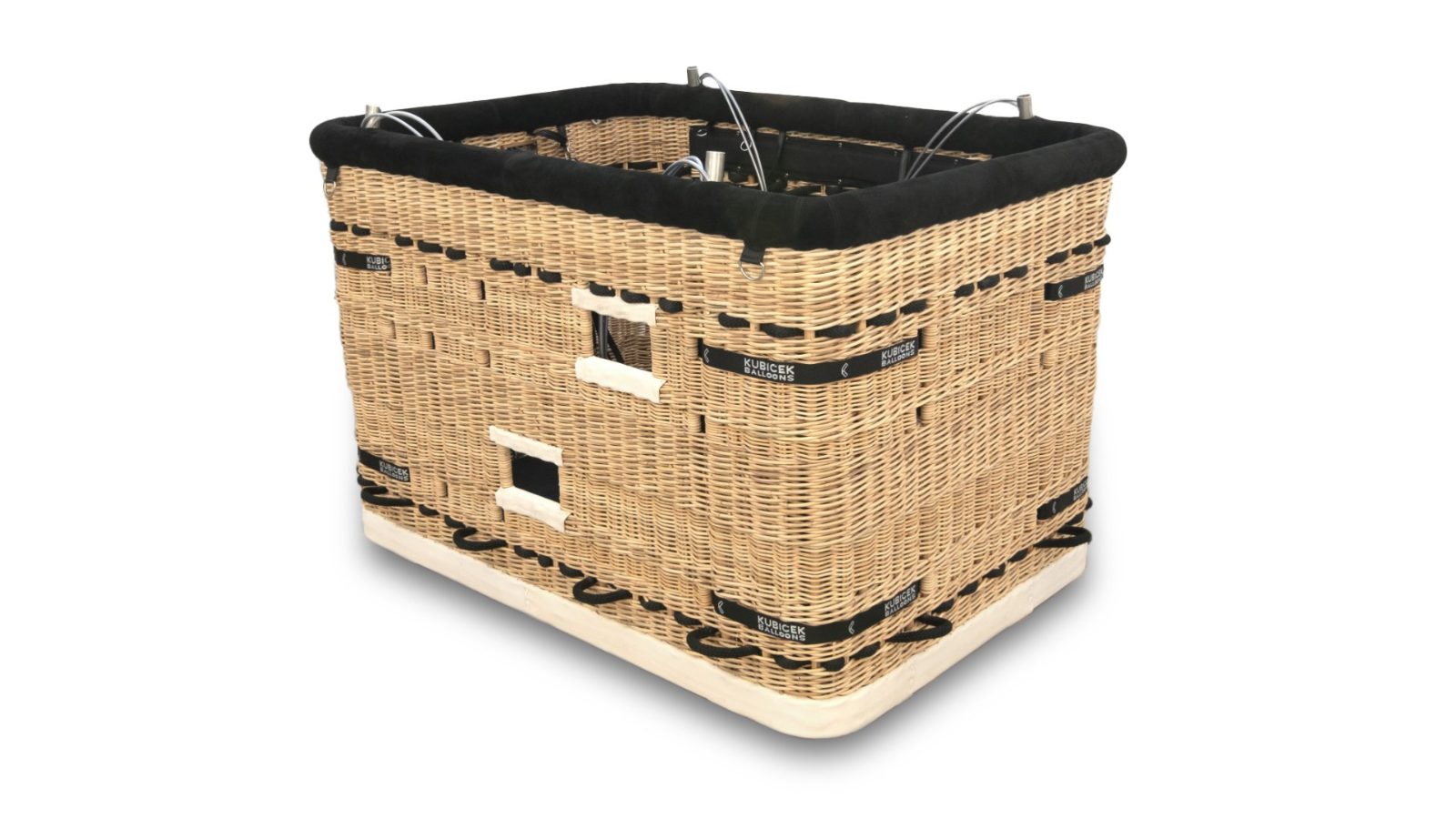 Hand-Crafted Wicker Gondola
