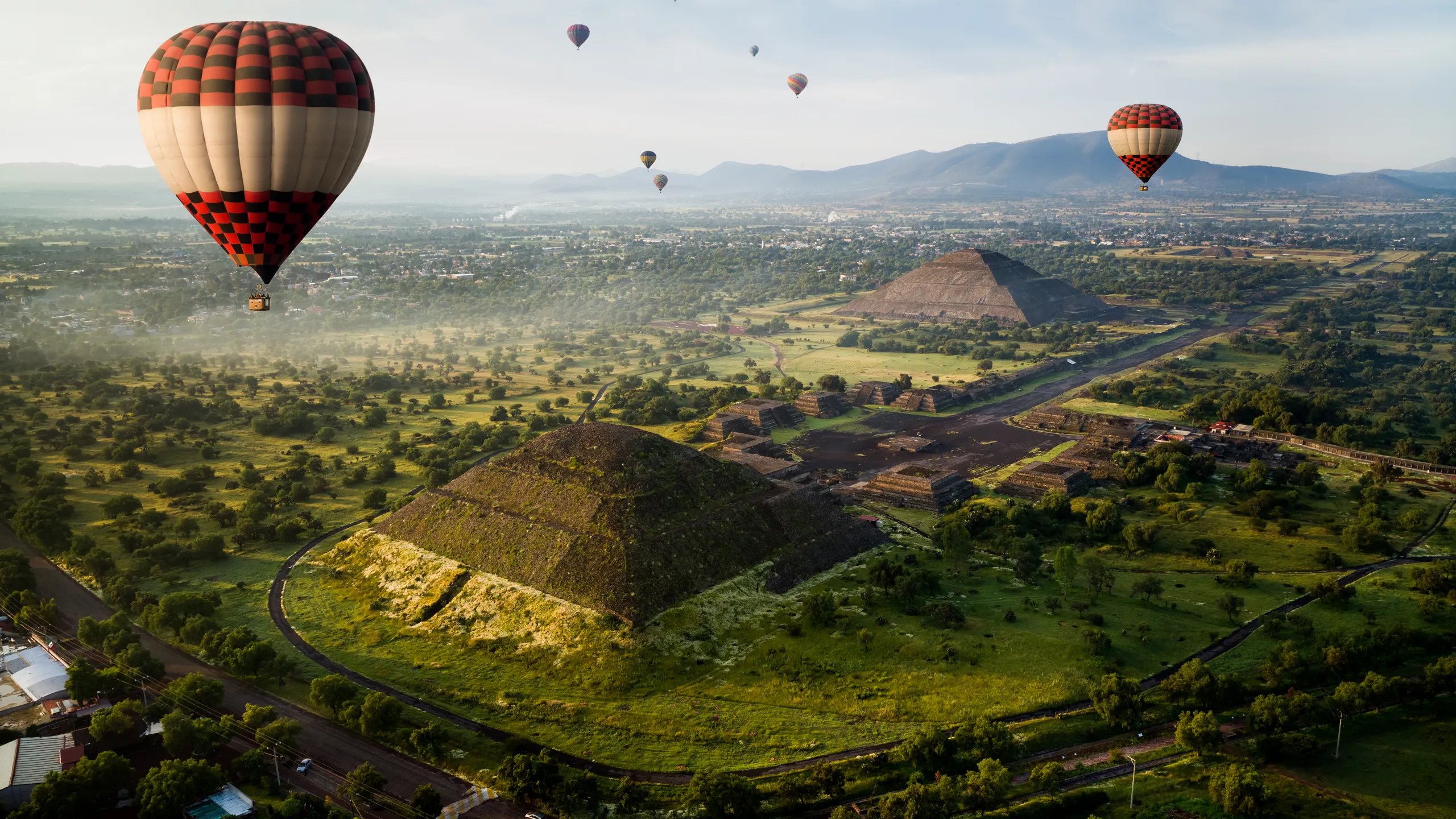 Teotihuacan Aerial Basin