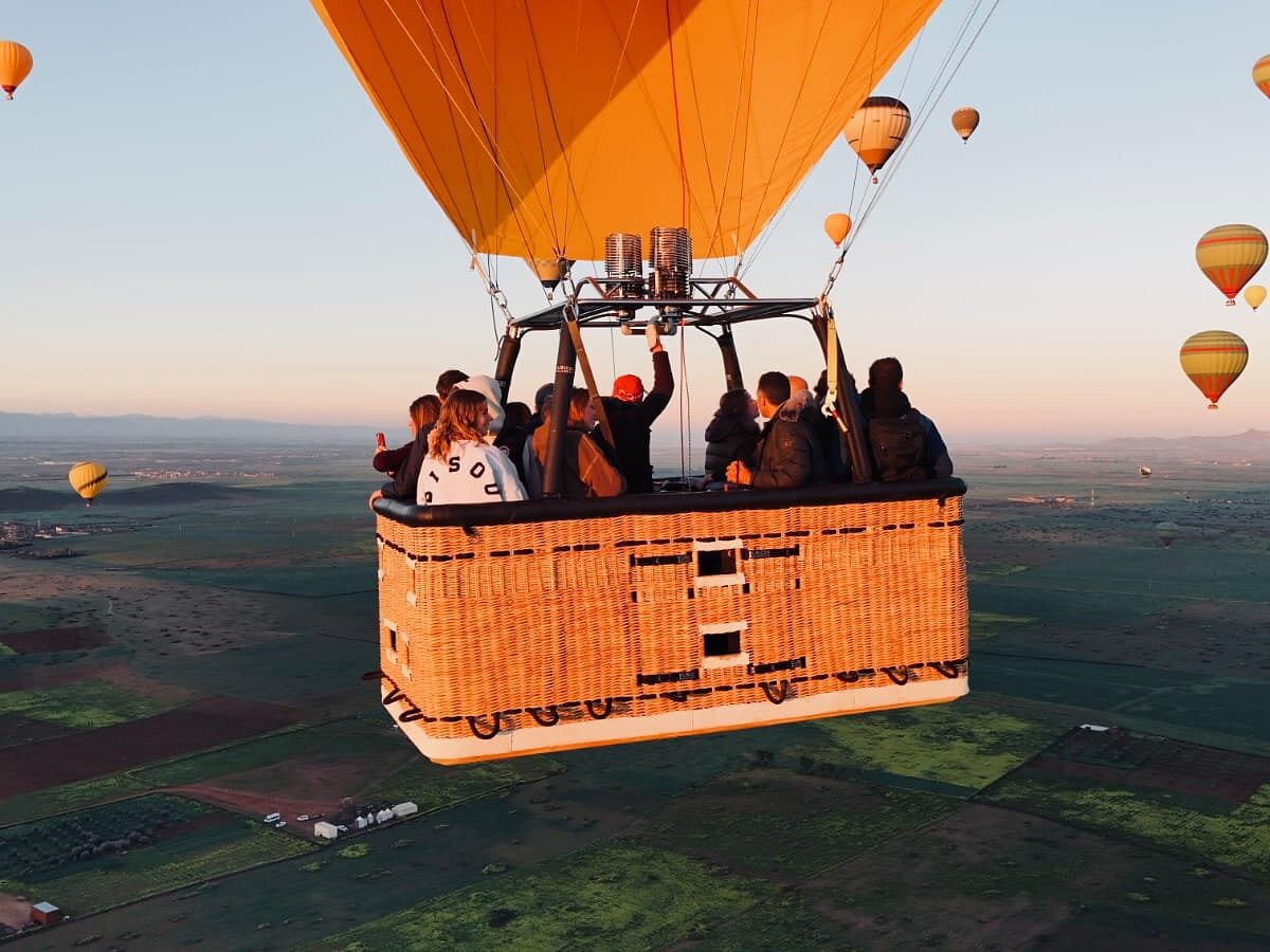 Marrakech Hot Air Balloon Sunset