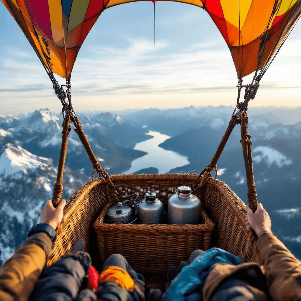 Dubai Hot Air Balloon Sunrise