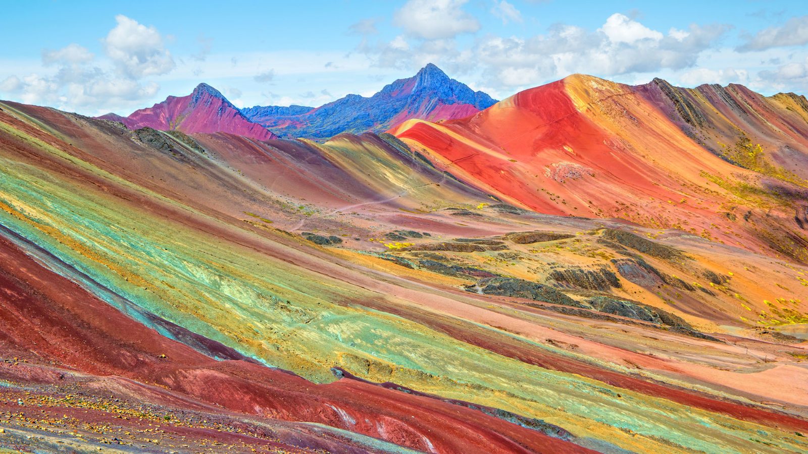Rainbow Mountain Ridgeline