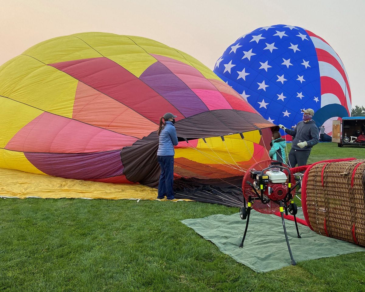 Balloon Inflation Zone