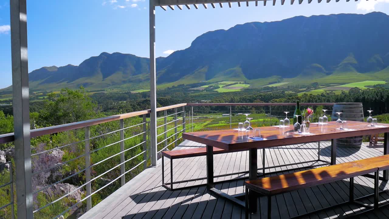 Estate Tasting Deck