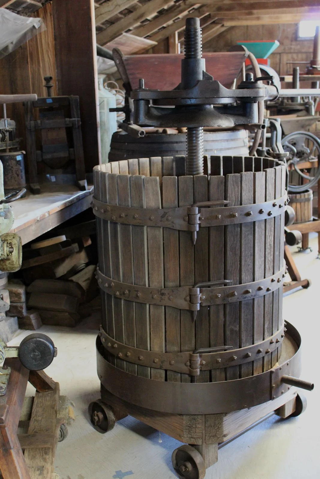 Traditional Wine Press