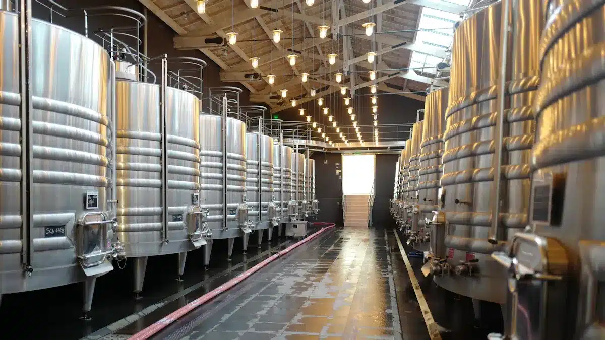 Production Floor Corridor