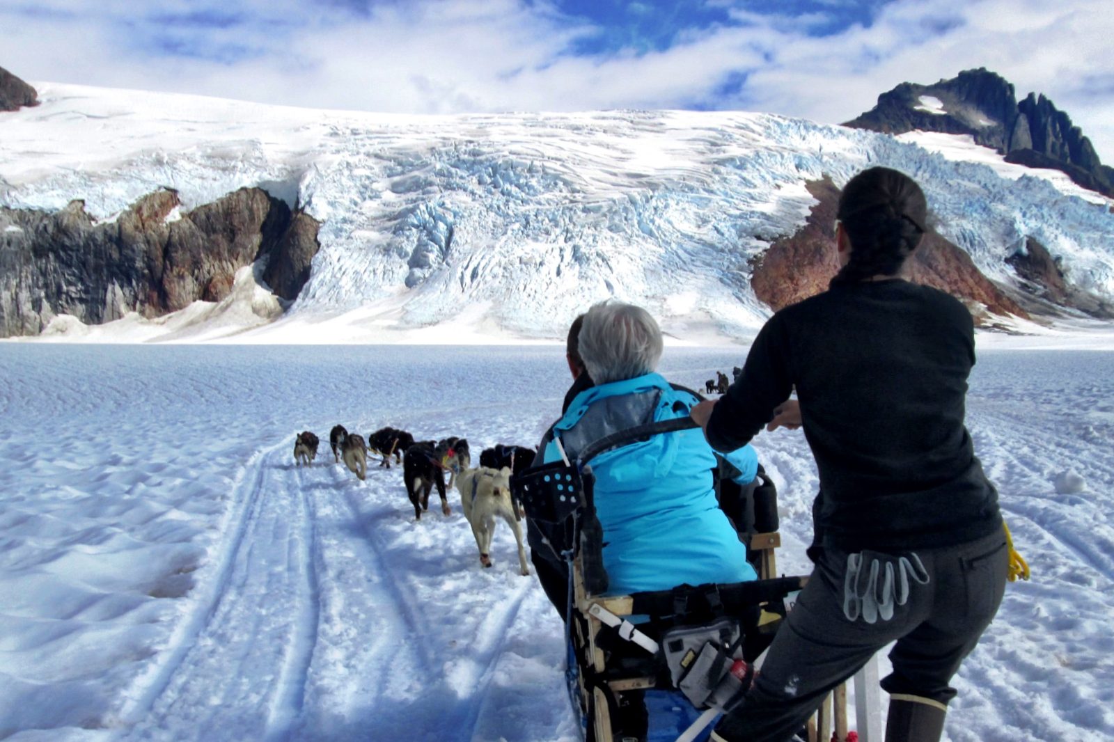 Seward Helicopter Dog Sled Tour