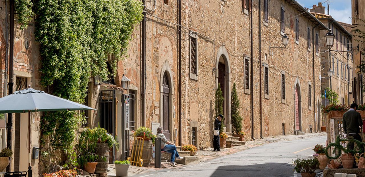 Castello di Bolgheri Courtyard