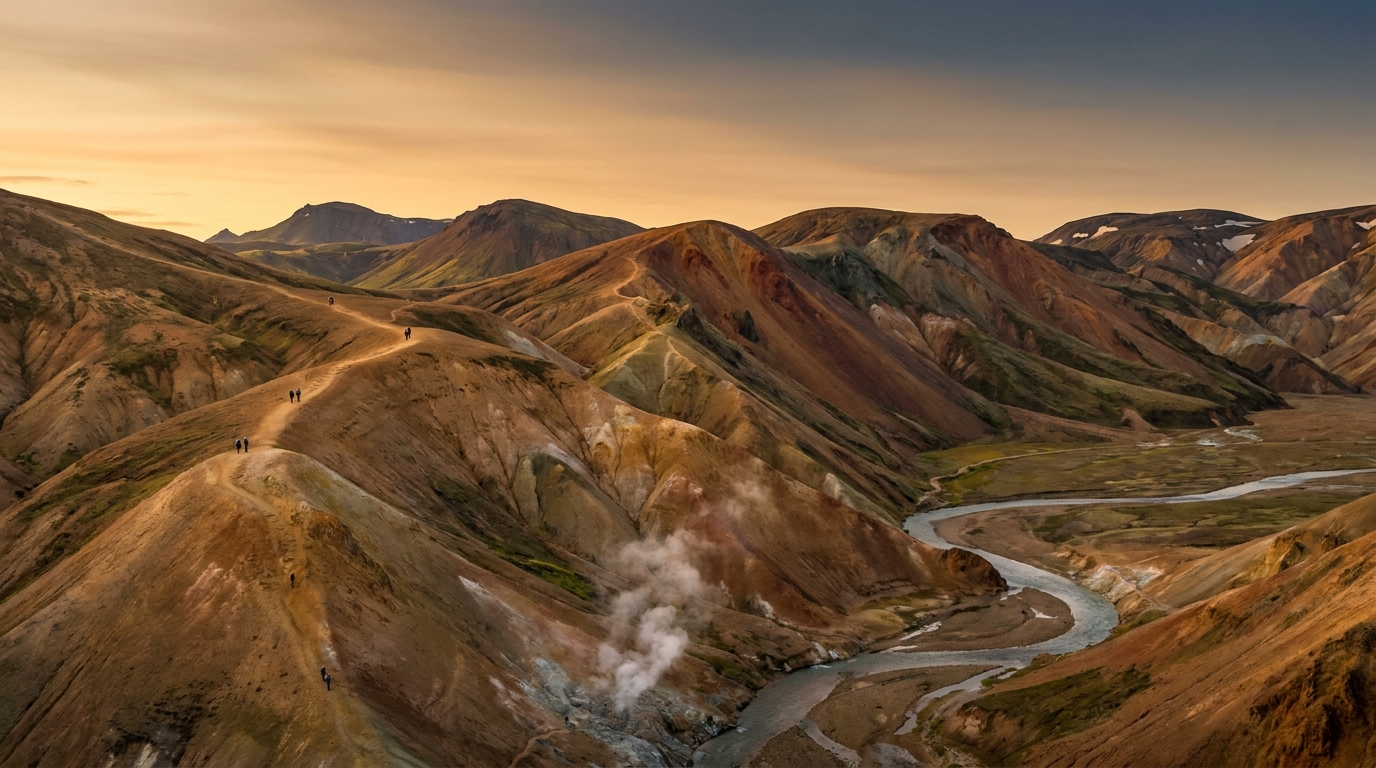 Discover Landmannalaugar in the Highlands