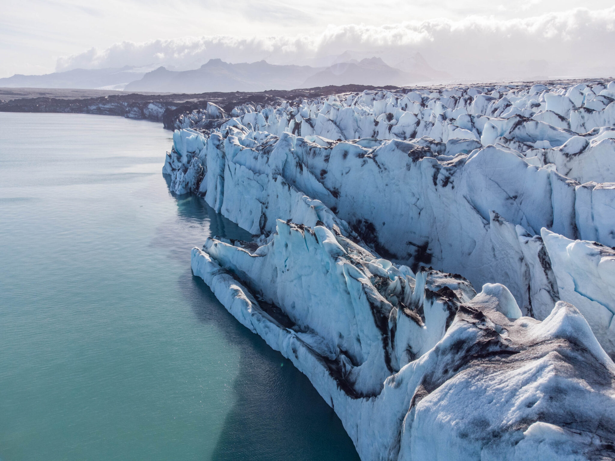 Breiðamerkurjökull Glacier Tongue