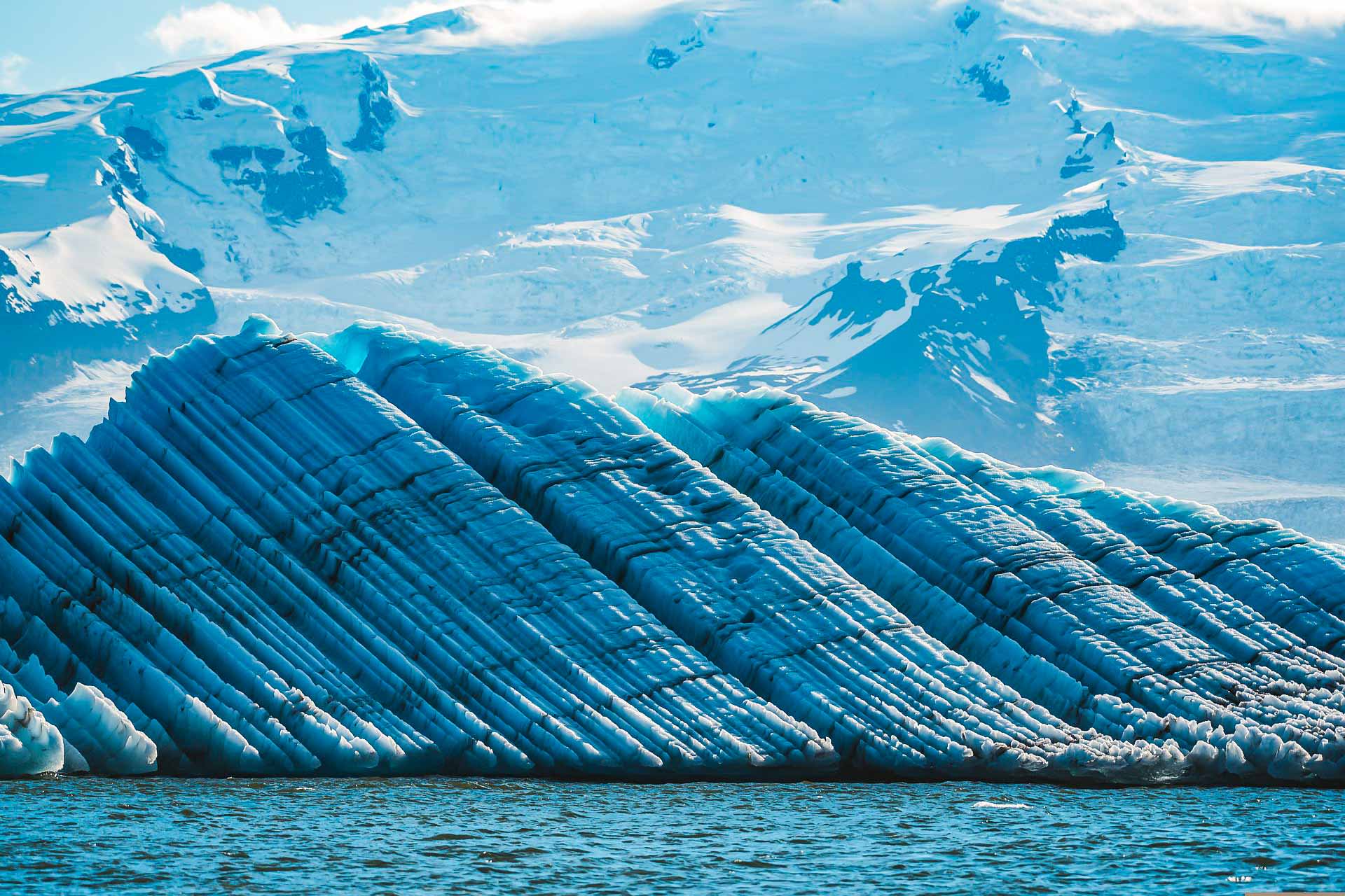 Breiðamerkurjökull Glacier Tongue