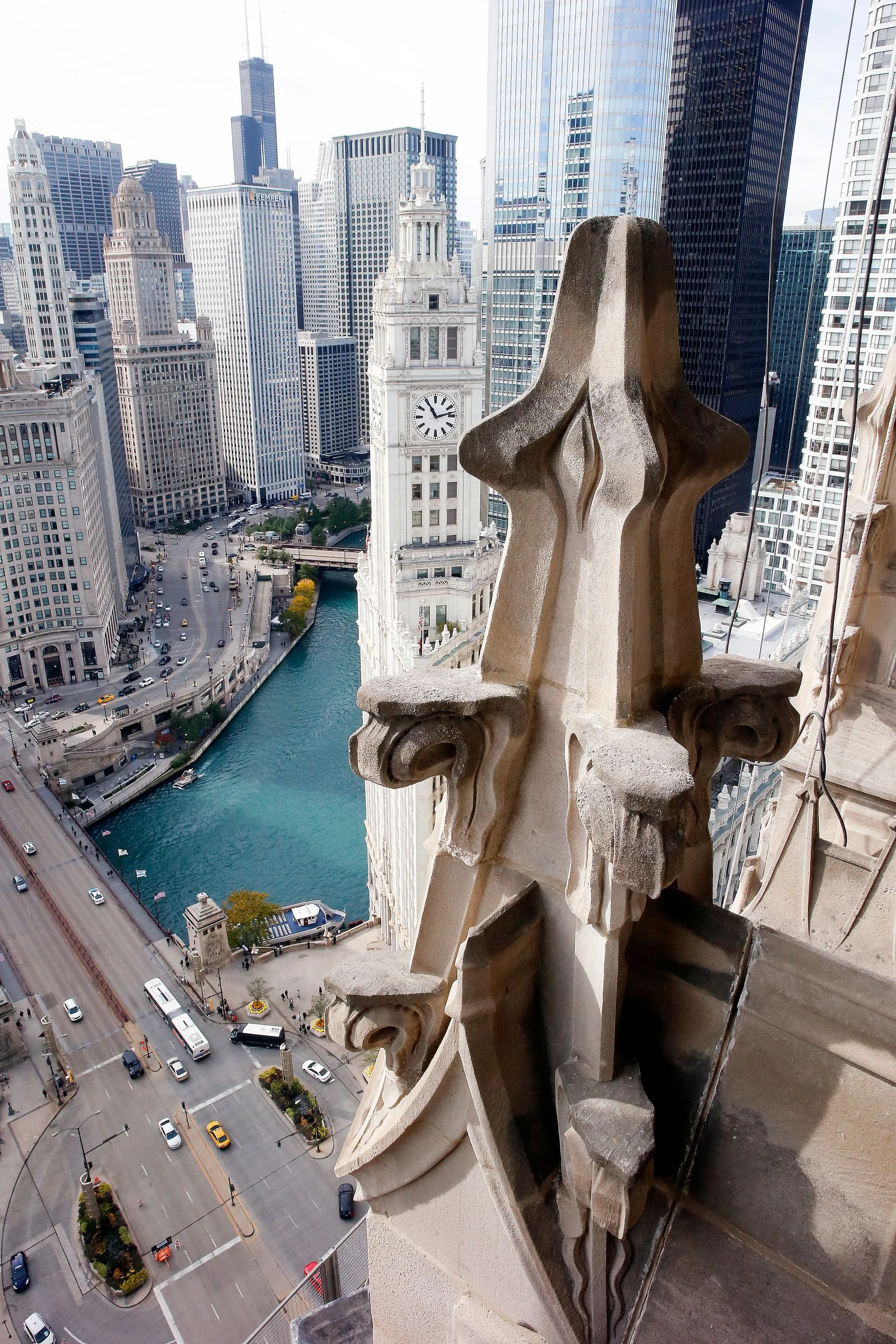 Tribune Tower Angle