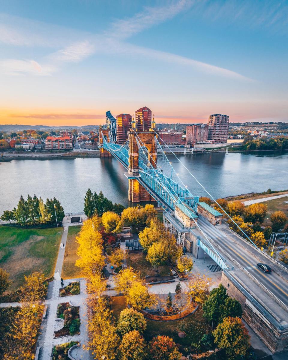 John A. Roebling Suspension Bridge