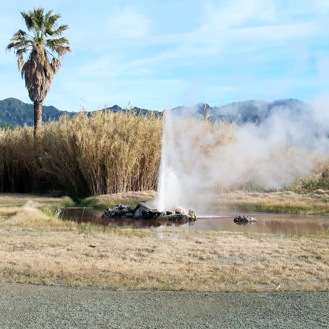 Old Faithful Geyser of California
