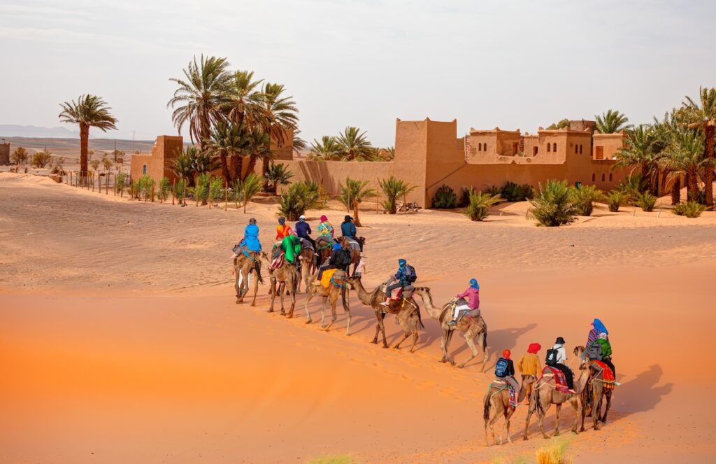Merzouga Village Square