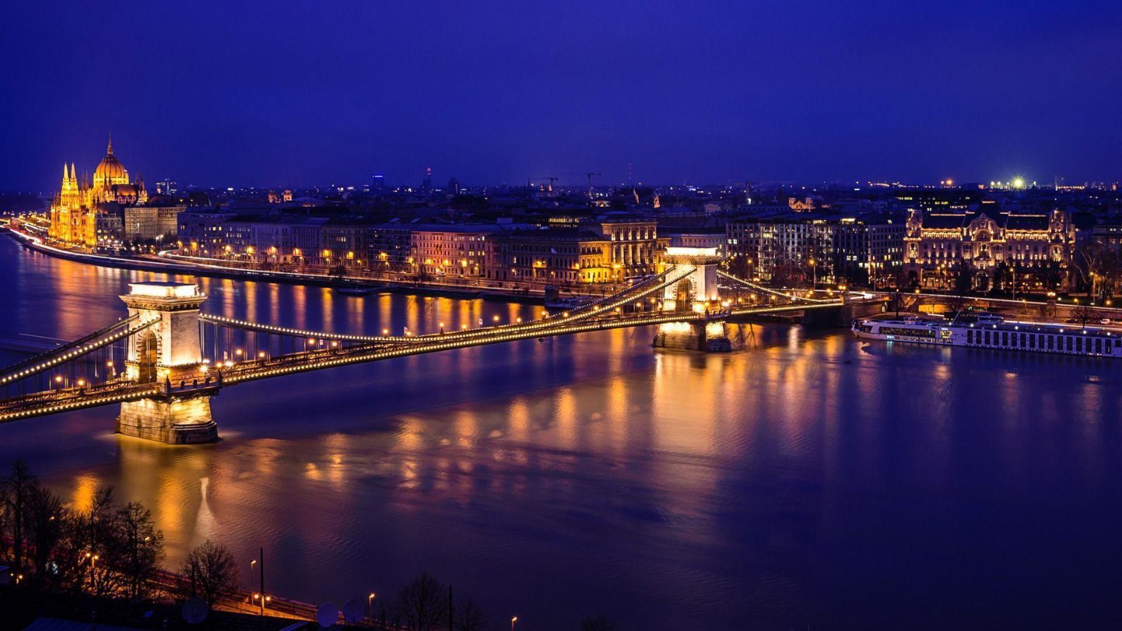 Danube Riverbank View