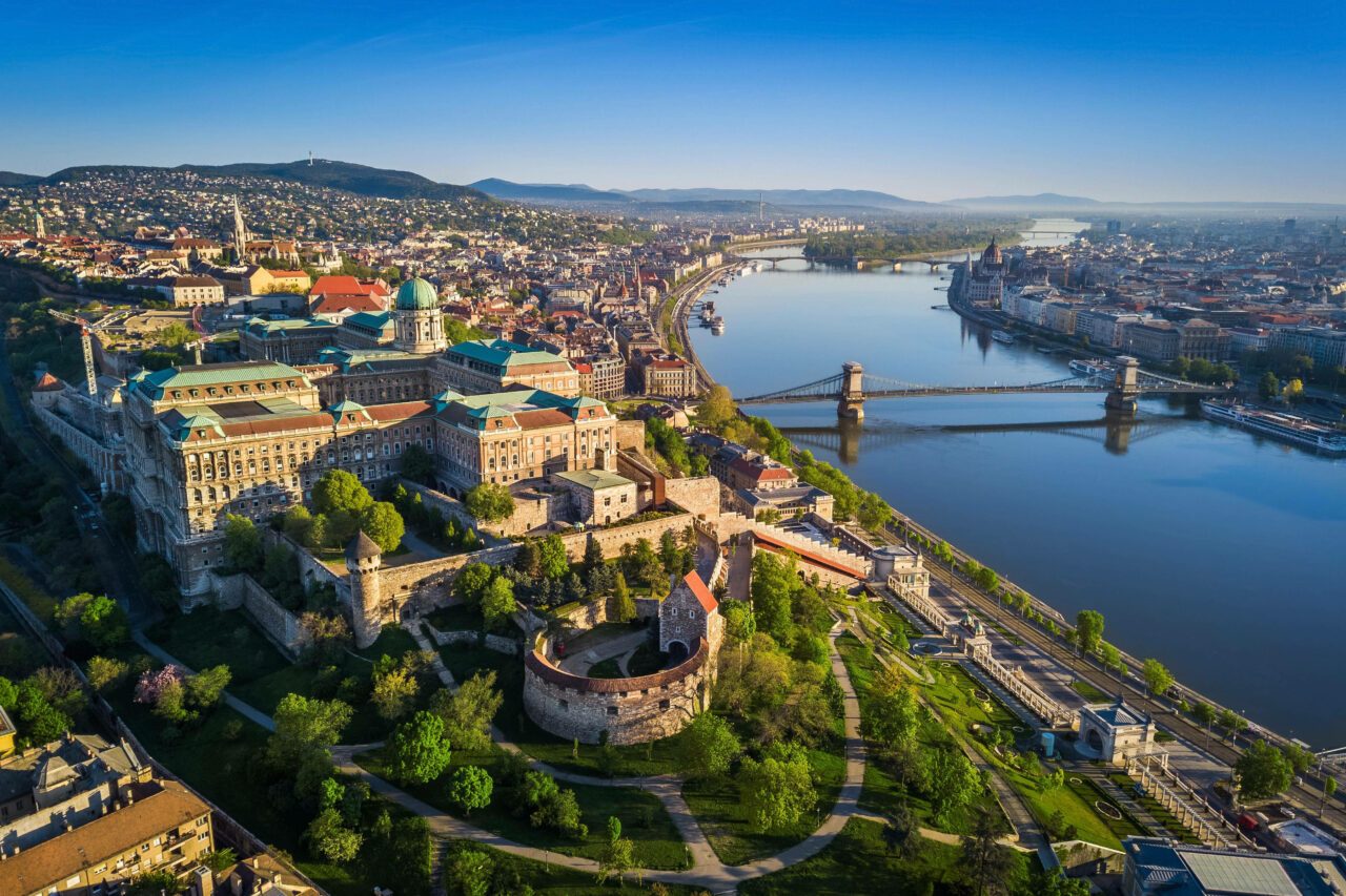 Buda Castle Terrace View