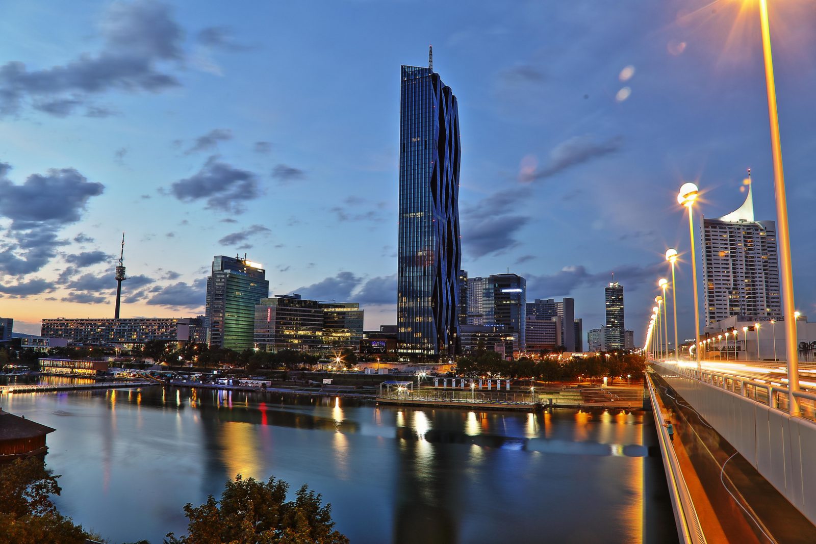 Donau City Skyline