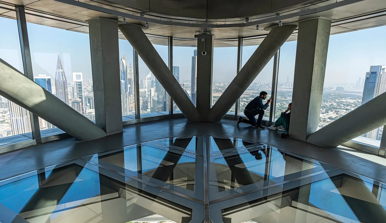 Panoramic Glass Walkway