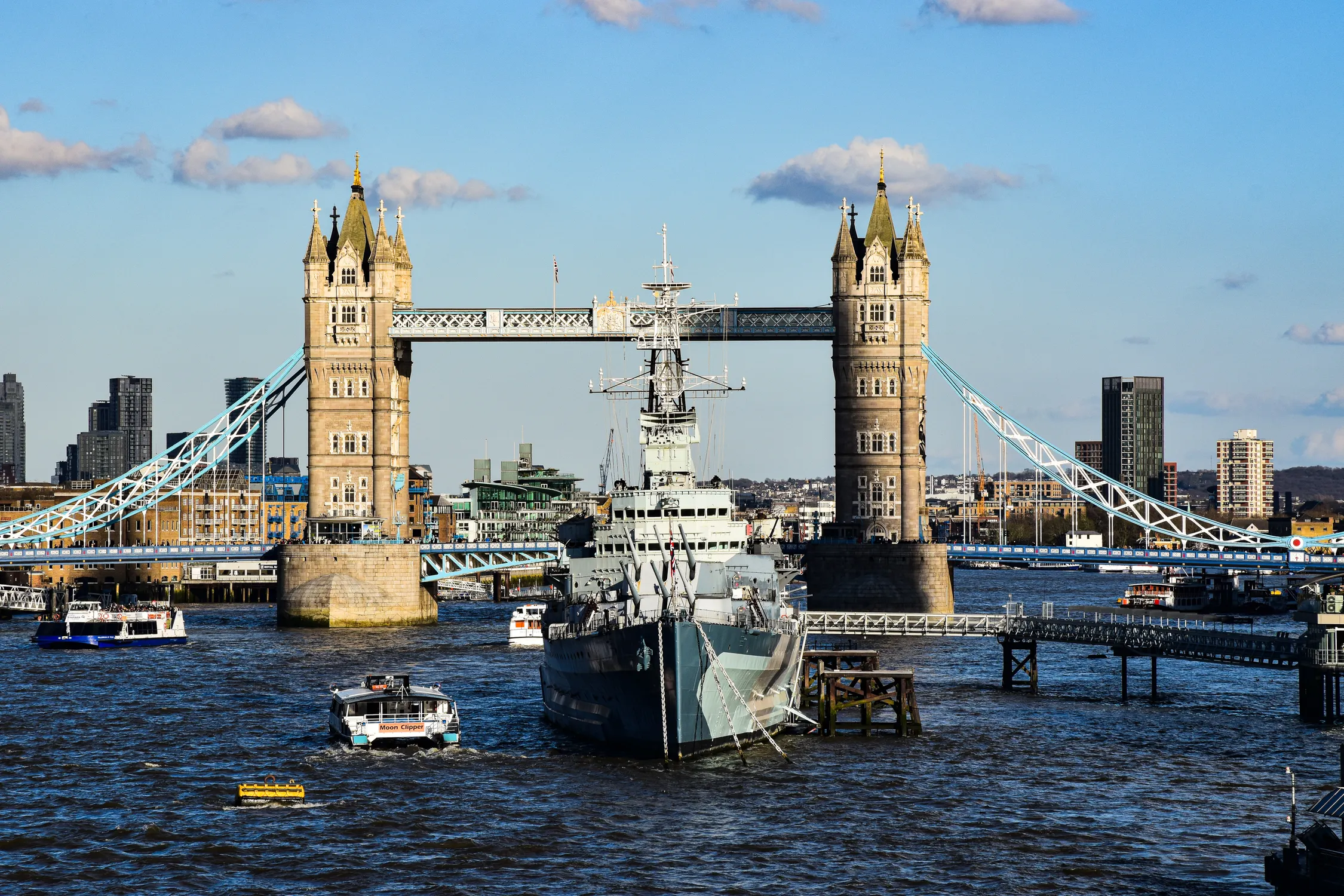 HMS Belfast Exterior