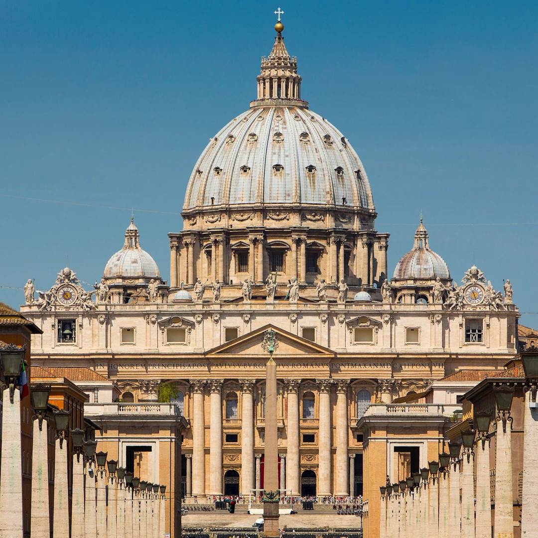 Visiting St Peter's Basilica in Vatican City