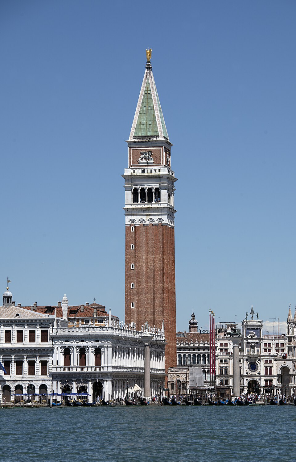 Visiting St Mark's Campanile in Venice