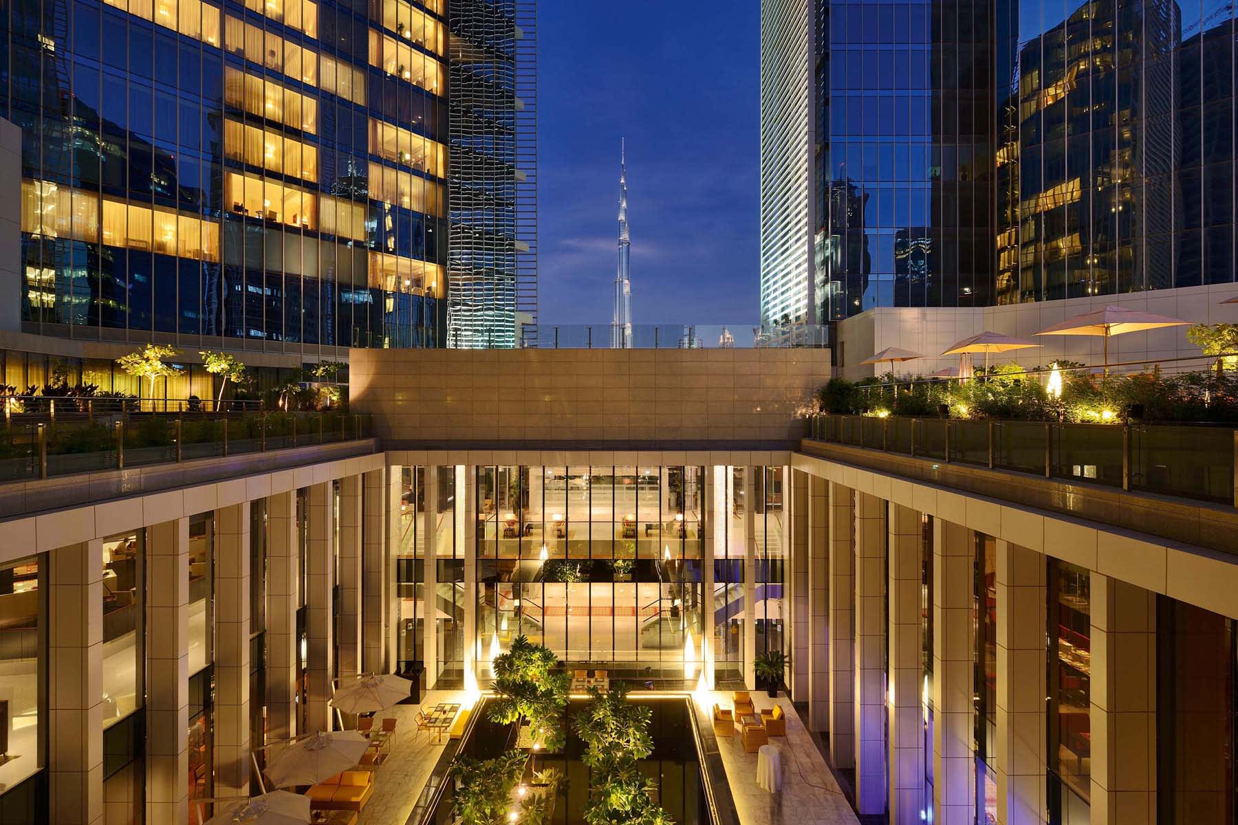 Downtown Dubai Hotel District