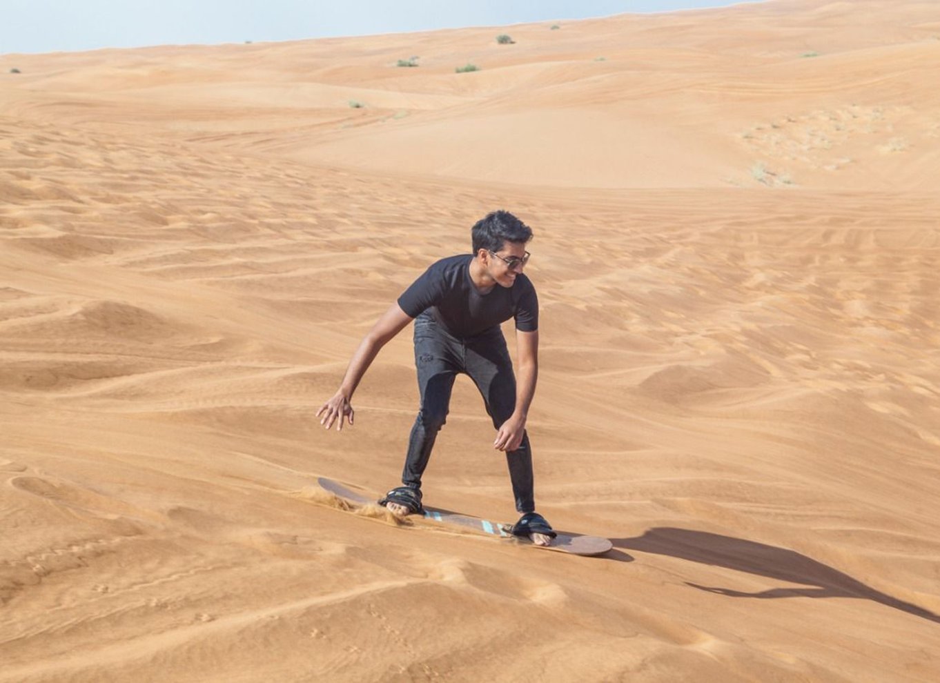 Sandboarding Dune Slope