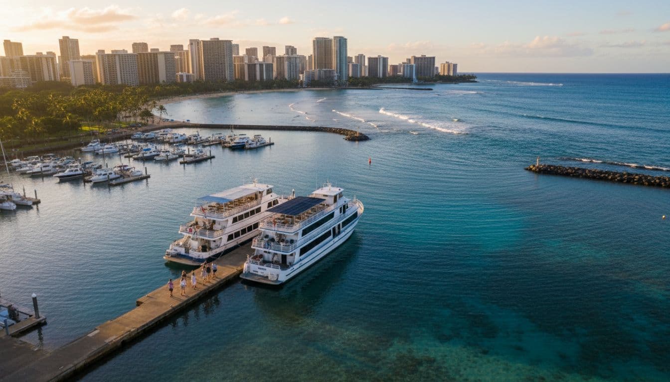 Kewalo Basin Harbor Jetty