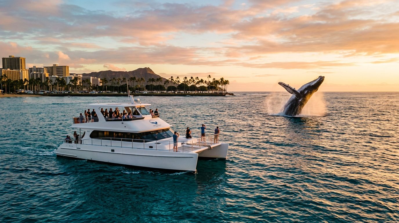 Oahu Whale Watching Cruise