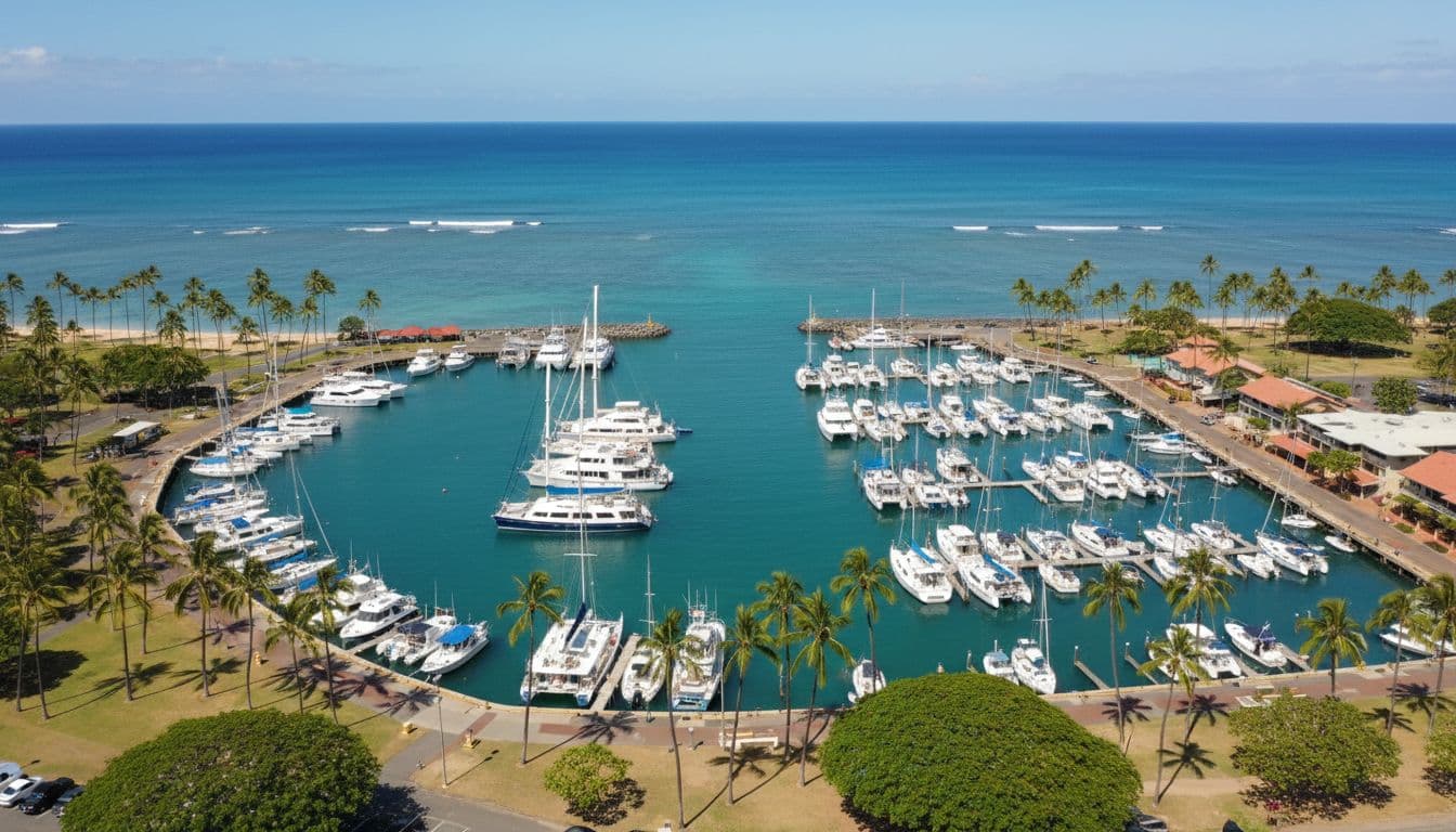 Kewalo Basin Harbor Entrance