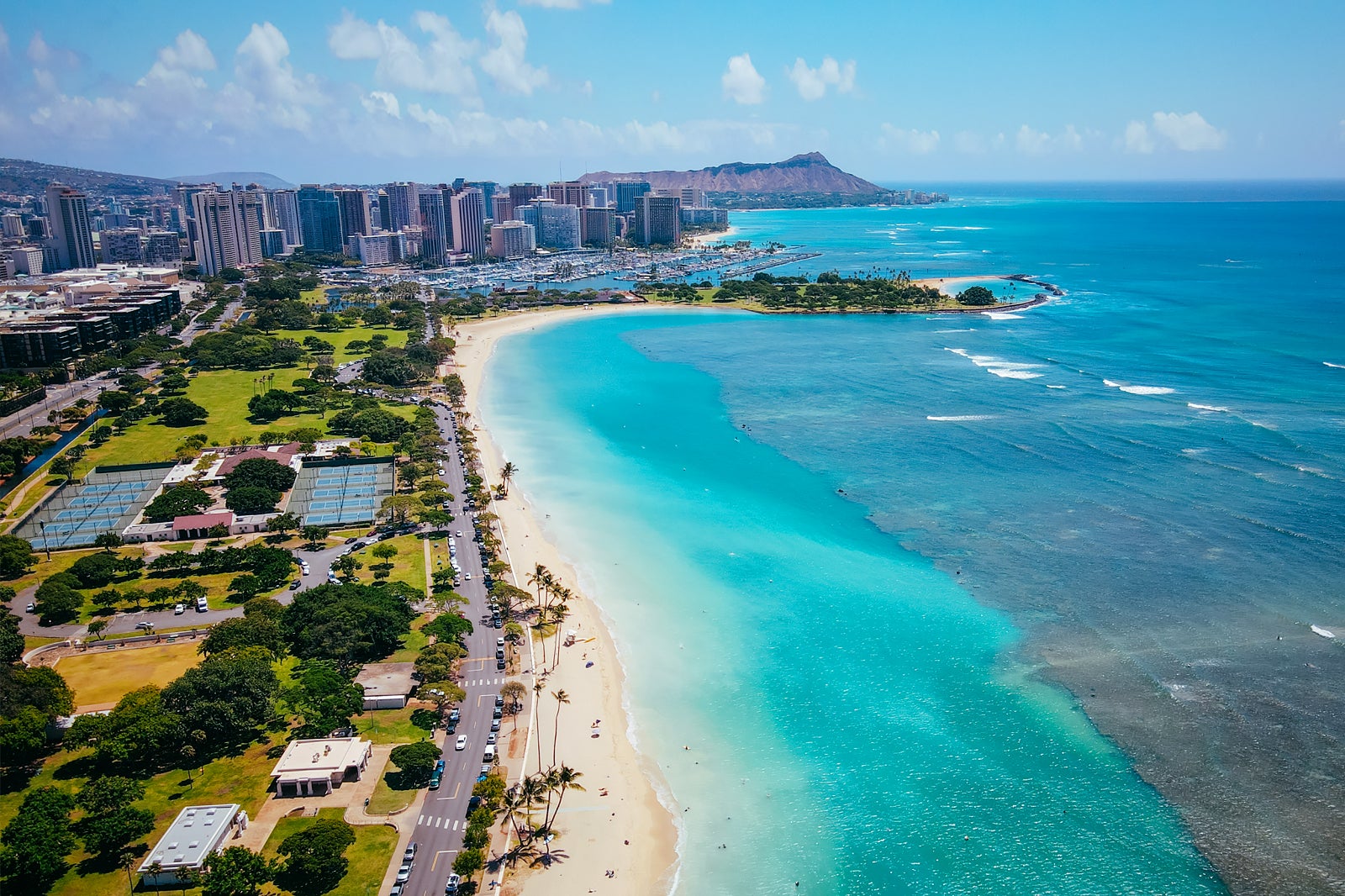 Ala Moana Beach Park Shoreline