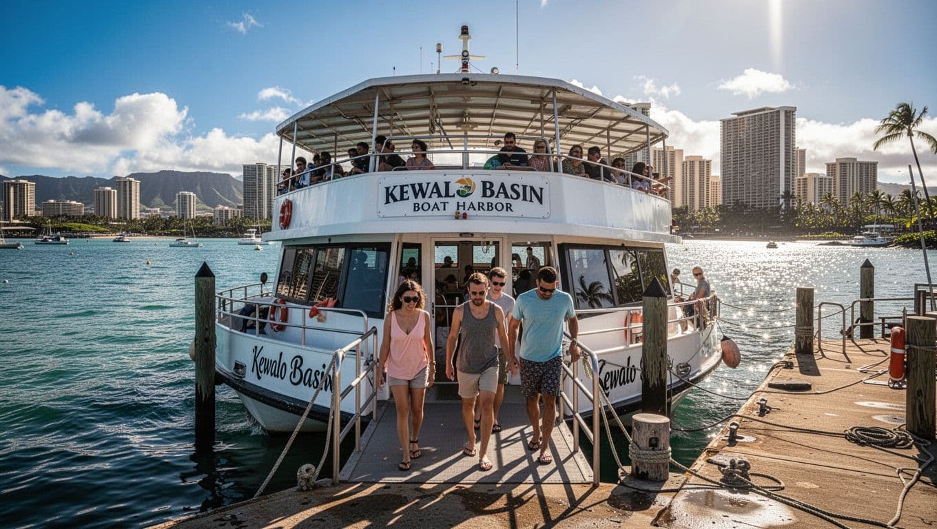 Kewalo Basin Harbor Main Pier