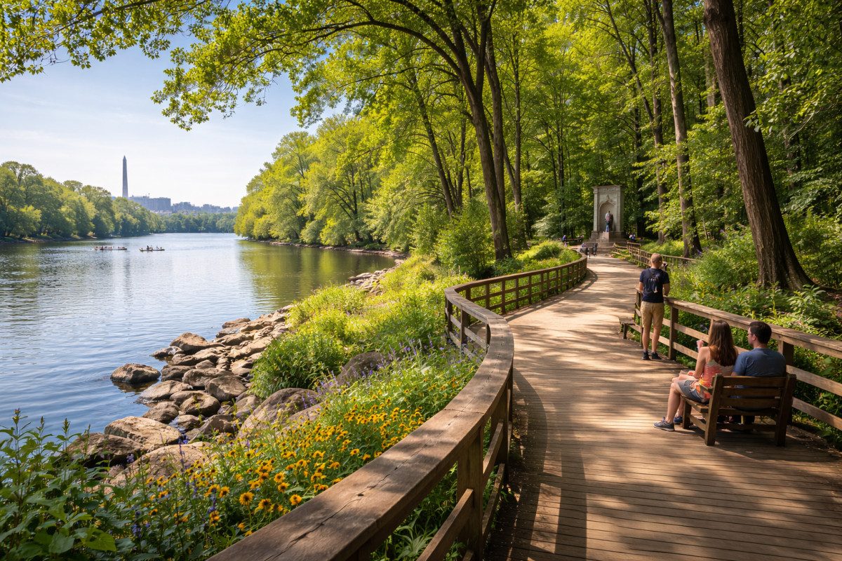 Roosevelt Island Boardwalk