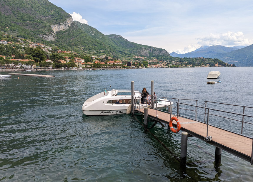 Lido di Lenno Taxi-Boat Dock