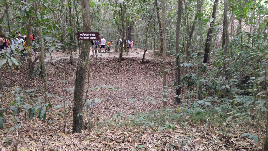 B-52 Bomb Crater Field