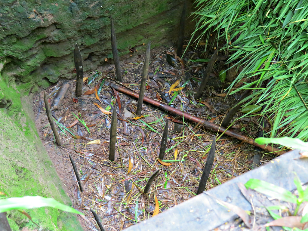 Ben Dinh Tunnel Entrance & Booby-Trap Exhibits