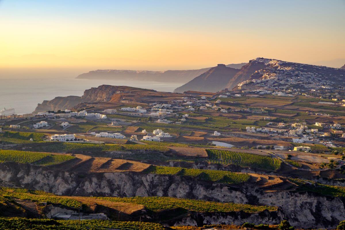 Volcanic Soil Terraces