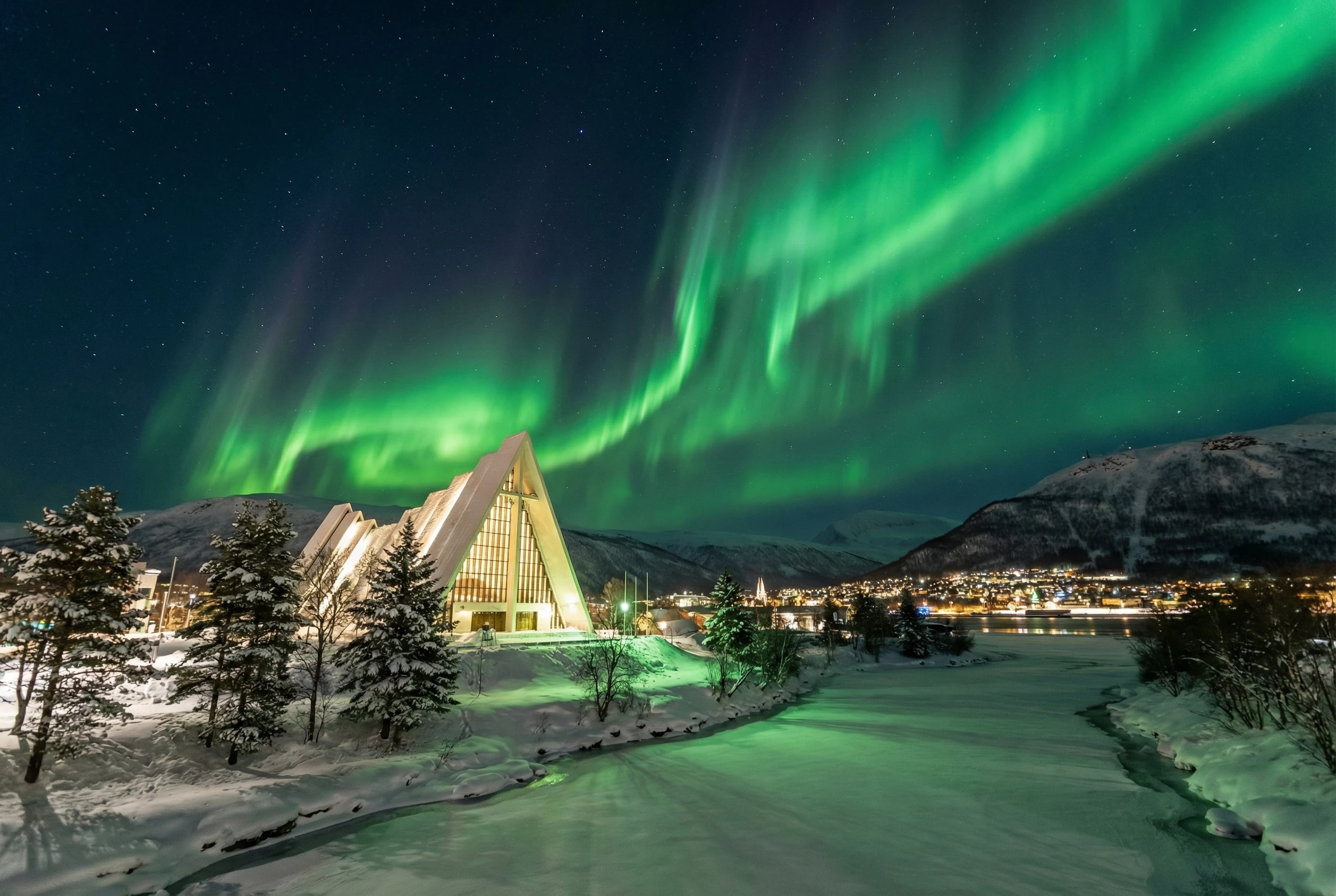 Arctic Cathedral Backdrop