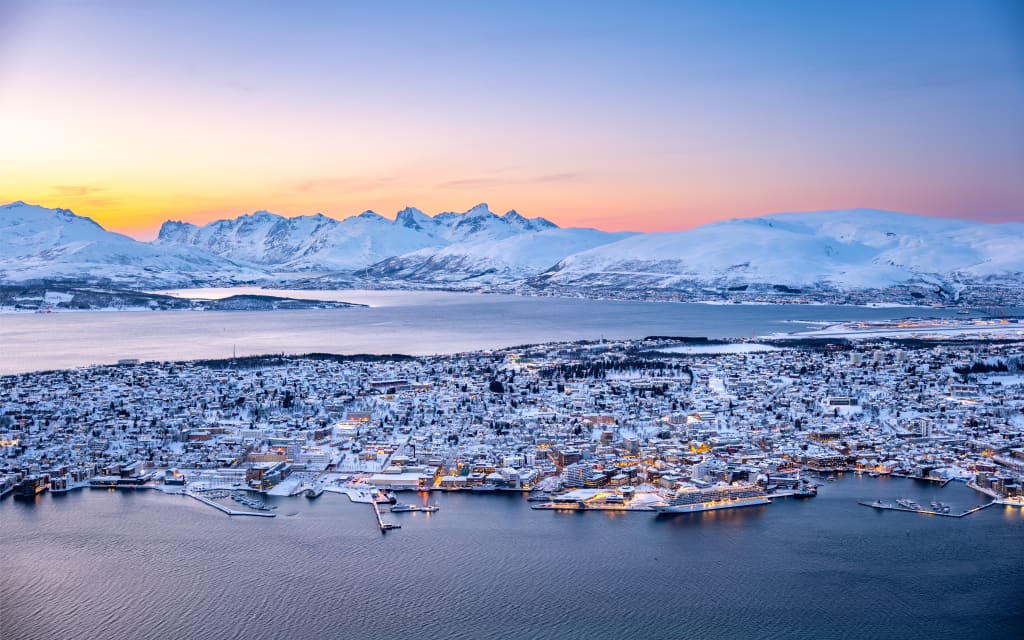 Arctic Fjord Scenery