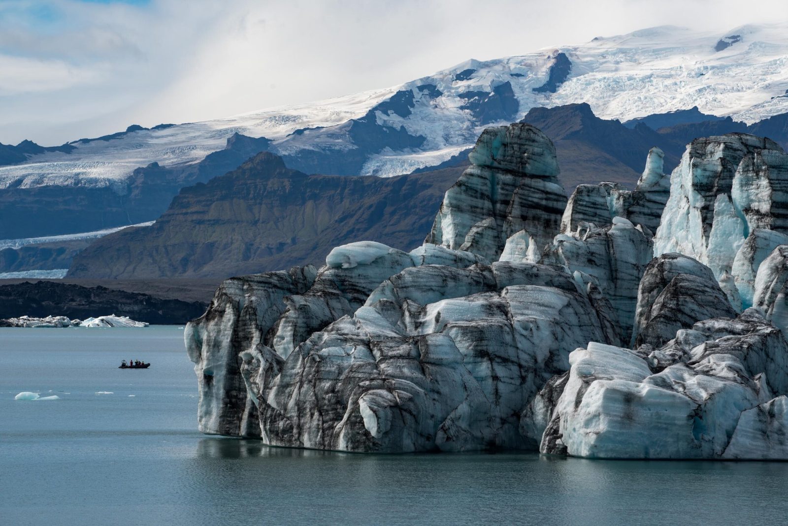 Lingua glaciale Breiðamerkurjökull