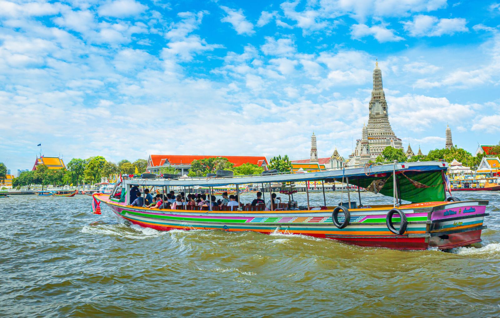 Chao Phraya River Cruise Hop on Hop Off