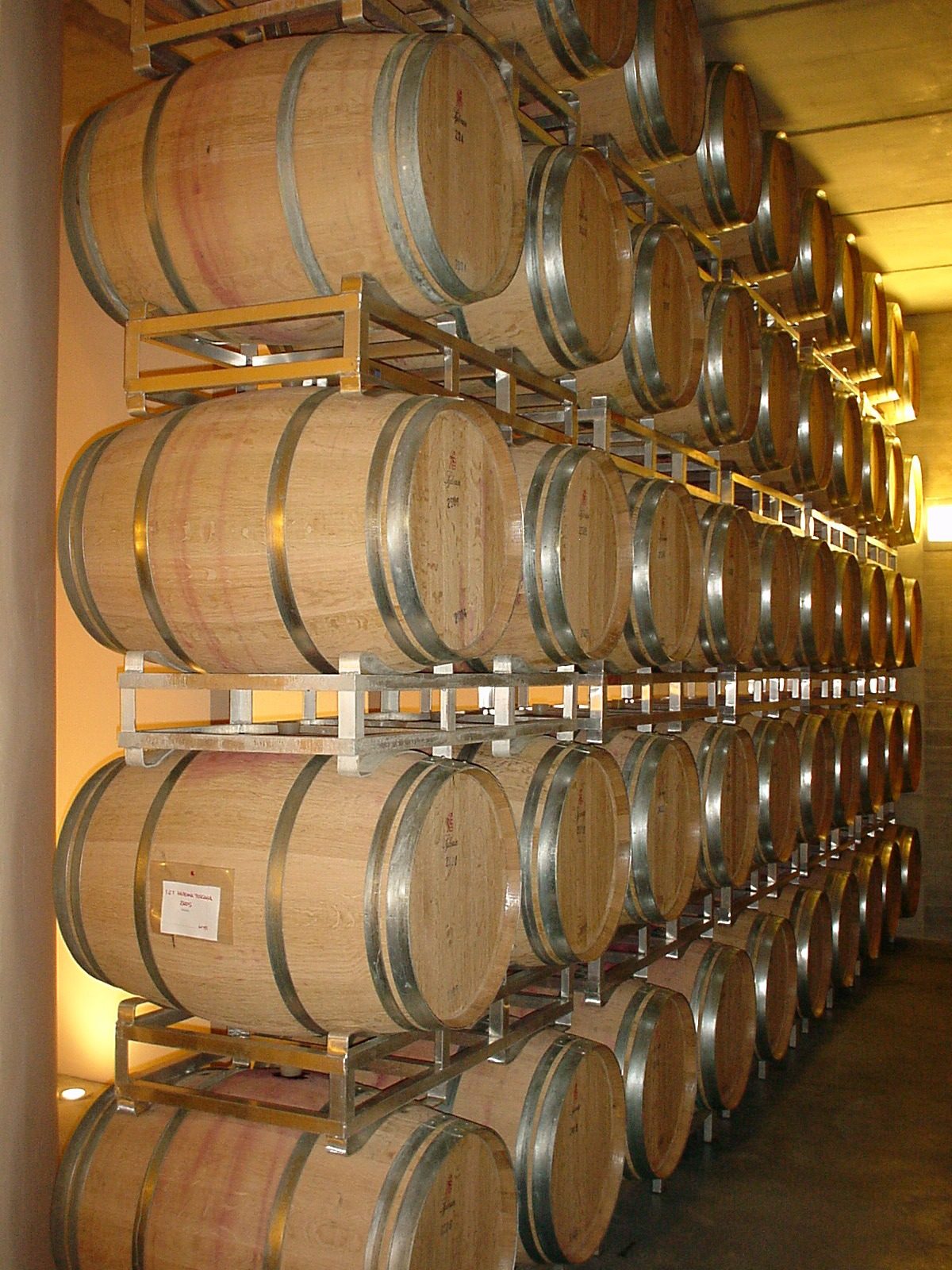 Barrel Aging Room