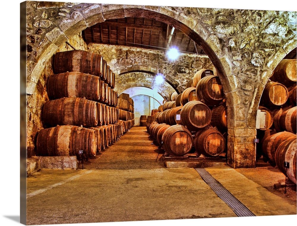 Cellar Barrel Corridor